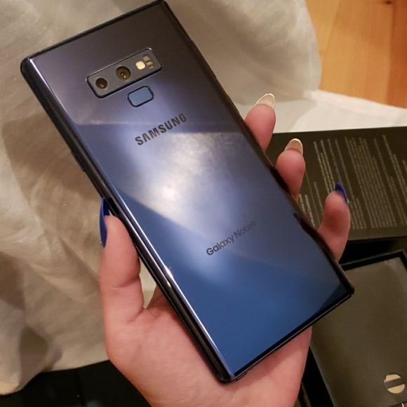 BRAND NEW IN BOX. NEVER USED.128GB NOTE9. BLUE. - Picture 4 of 5